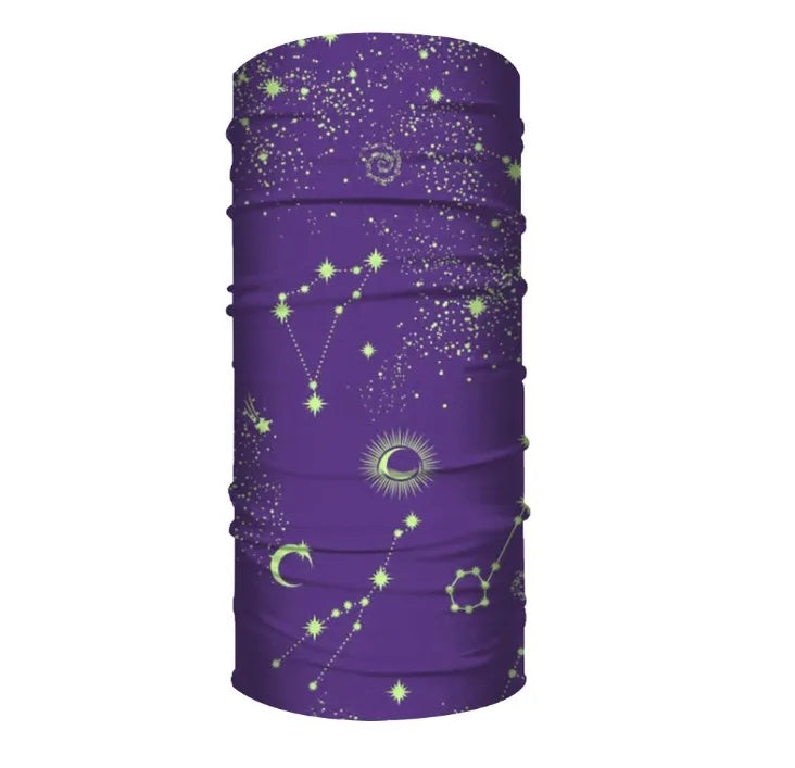 3D digital printed women's outdoor Bandana Breathable Face Scarf Fishing Cycling Sport Elastic Tube Neck Gaiter headband scarf