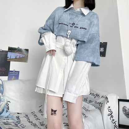 harajuku loose tops women sweatshirts gothic loose streetwear hoodies kawaii hoodie and shirts fashion clothes