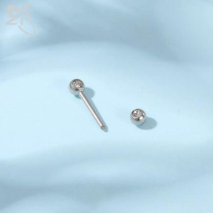 ZS 2 Pcs/lot Heart Crystal Nipple Piercings Men Women Tassel Drop Stainless Steel Nipple Ring Barbell Body Piercing Jewelry 14G Badiee Stylez