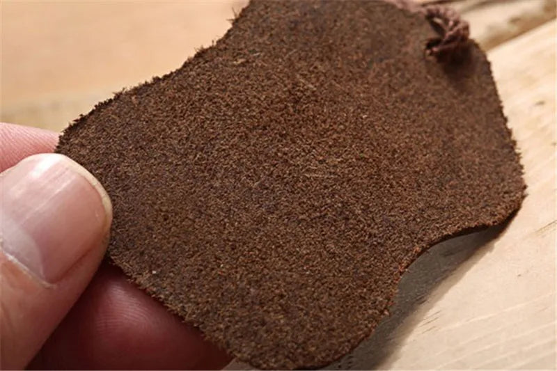 Vintage Crazy Horse Genuine Leather Men Briefcase Business Bag Large Leather Briefcase Male 15.6"Laptop Case Shoulder Bag office