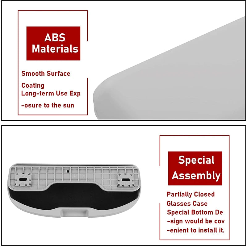 Interior Sunglasses Case Holder for Audi A3 A4 A6 A7 A8 for Porsche Cayenne / Panamera for VW Touareg Glasses Case Box Organizer