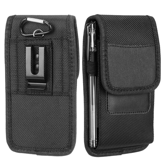 New Fashion Oxford Cloth Mobile Phone Pocket Nylon Fabric Wear Belt Waist Packs Protective Case With Clip Bag Accessories