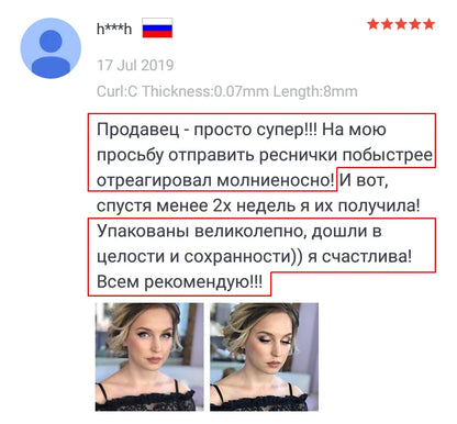 Kimcci 60 Bundles Mink Eyelash Extension Natural 3D Russian Volume Faux Eyelashes Individual 20D Cluster Lashes Makeup Cilia