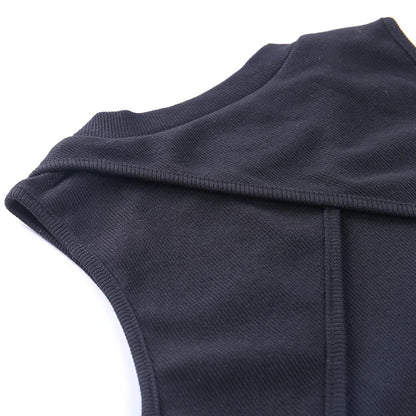 Sexy backless women tank top bandage slim crop top summer 2024 casual streetwear tops solid cotton soft criss cross top