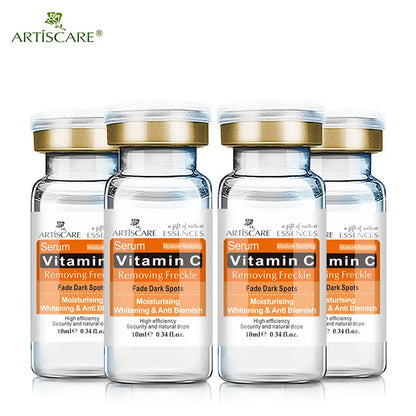 ARTISCARE Vitamin C Serum for Face Moisturizing 4Pcs Hyaluron Acid Facial Care Nourishing Essence SkinCare Products
