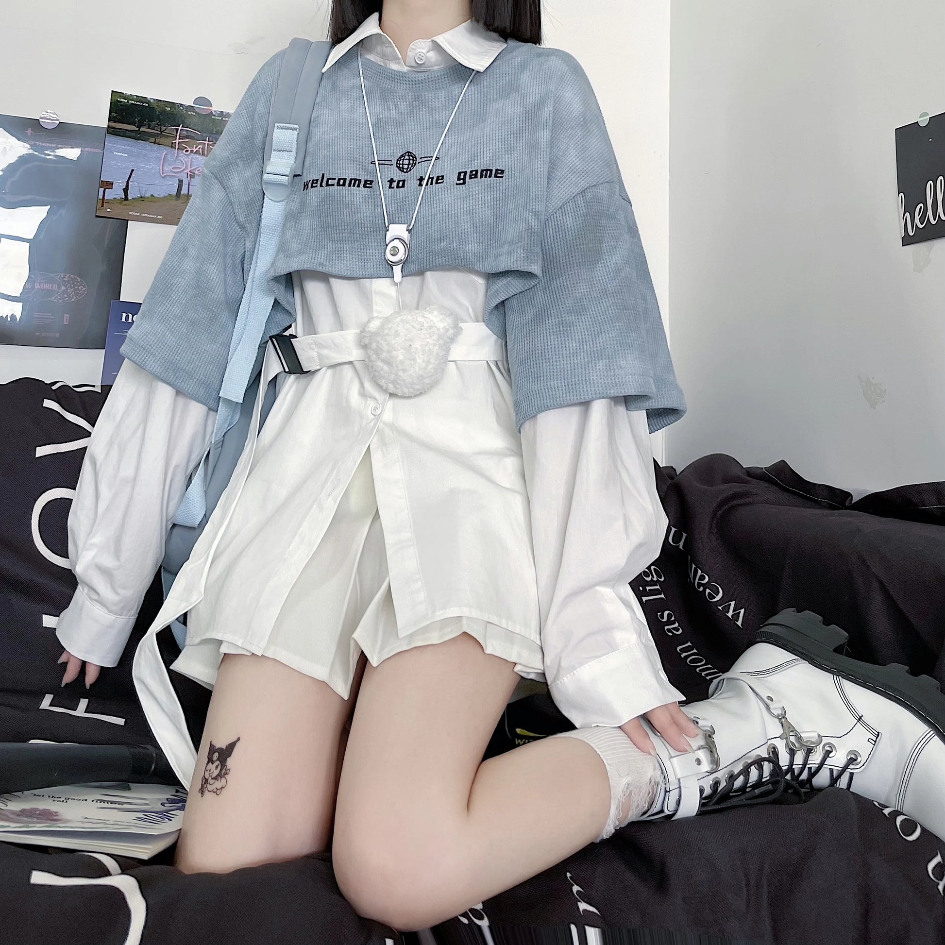 harajuku loose tops women sweatshirts gothic loose streetwear hoodies kawaii hoodie and shirts fashion clothes