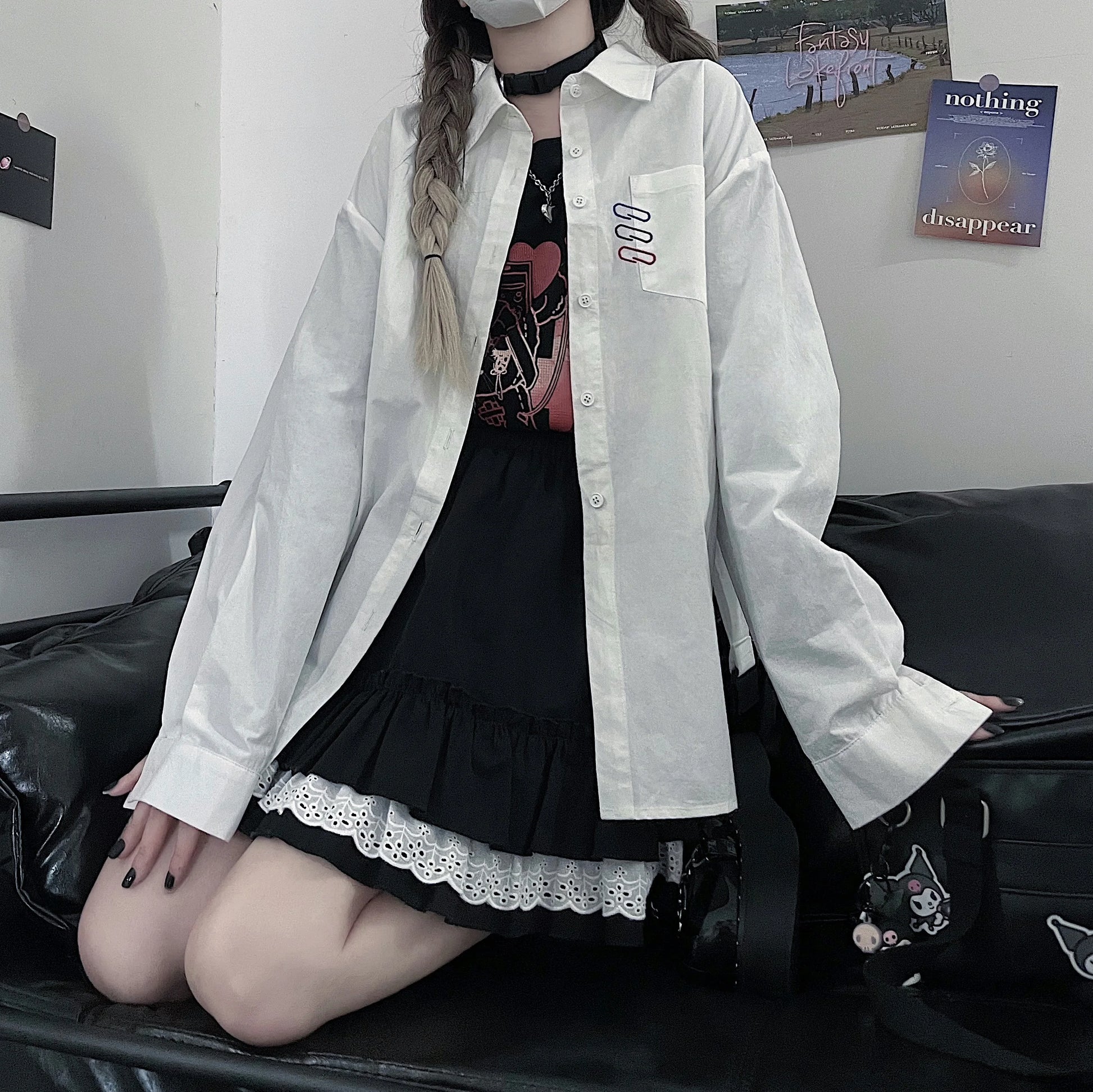 harajuku loose tops women sweatshirts gothic loose streetwear hoodies kawaii hoodie and shirts fashion clothes