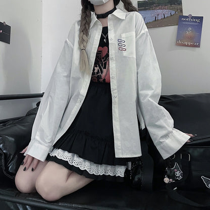 harajuku loose tops women sweatshirts gothic loose streetwear hoodies kawaii hoodie and shirts fashion clothes