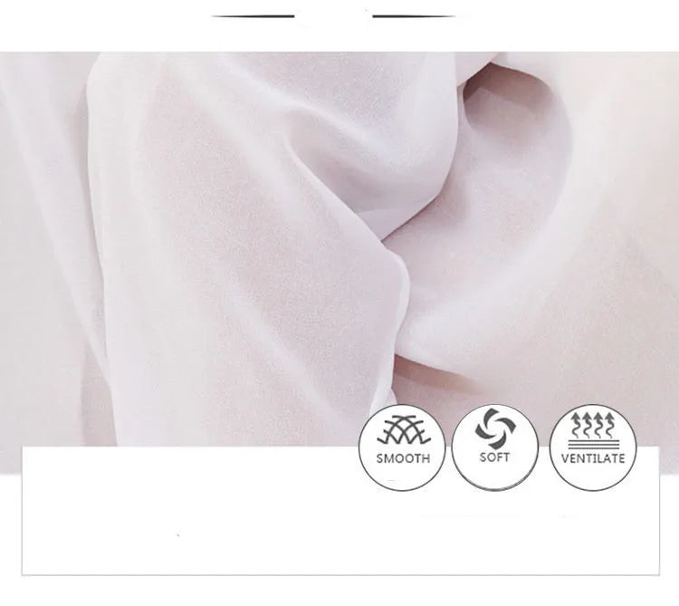 Women's Shirt Mid-length White Transparent Sexy Blouse Shirt Suncreen Casual Top Thin Summer Street Wear Loose Chiffon Shirt