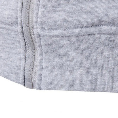 Autumn Men Sweatshirts Long Sleeve Jacket Hoodie Zipper Closure Jacket Male Hoodies Sweatshirt Slim Fit Male Clothing Badiee Stylez