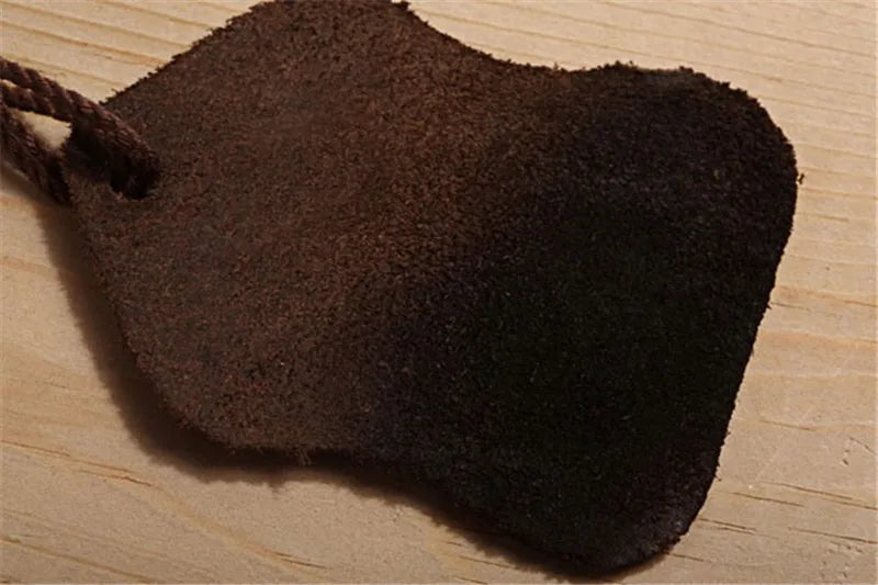 Vintage Crazy Horse Genuine Leather Men Briefcase Business Bag Large Leather Briefcase Male 15.6"Laptop Case Shoulder Bag office