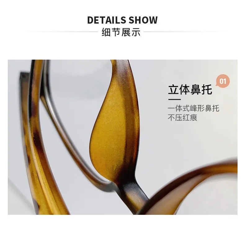 New arrival Computer Glasses Frame Women Men Anti Blue Light Round Eyewear Blocking Glasses Optical Spectacle Eyeglass Badiee Stylez