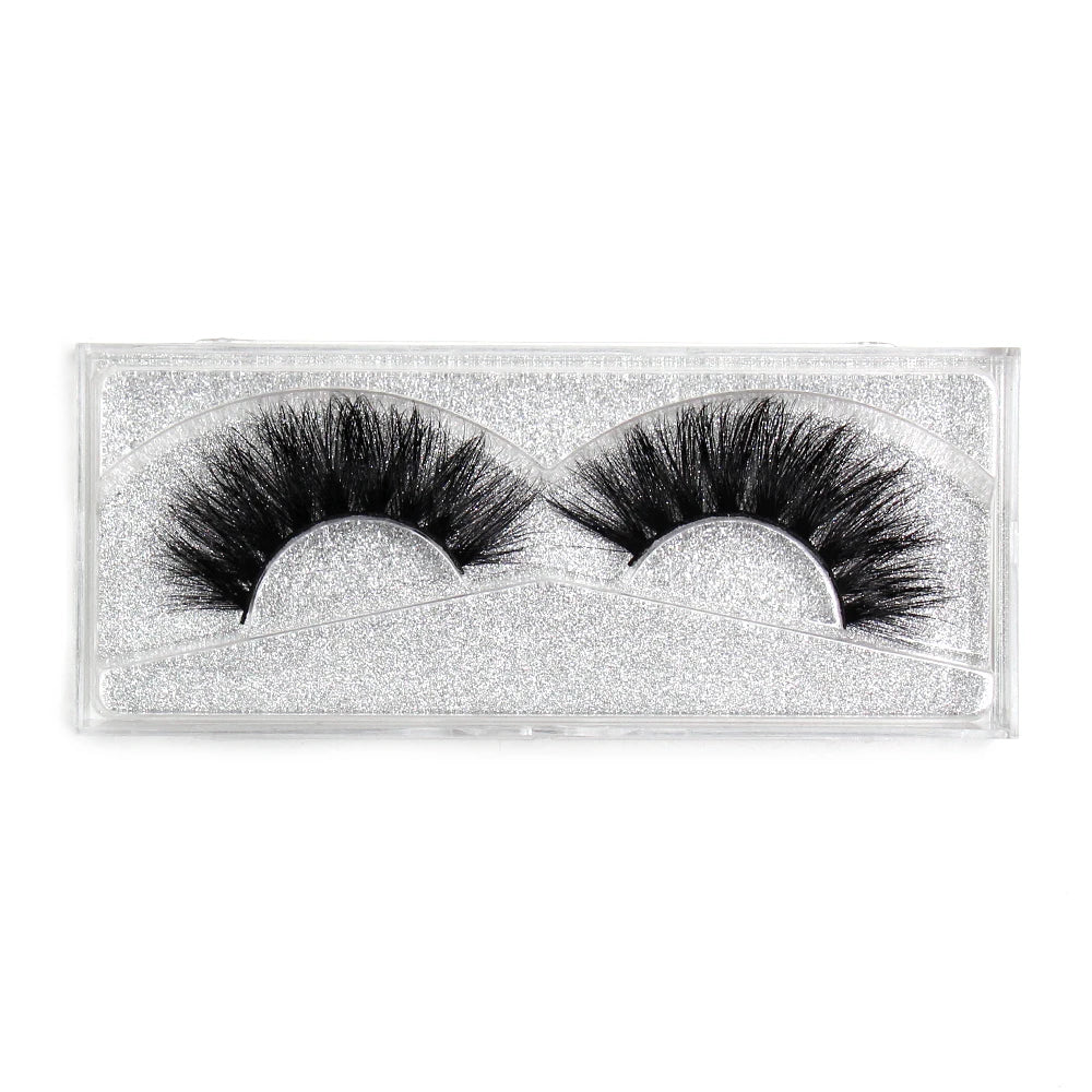 LEHUAMAO False Eyelashes Mink Lashes Natural Thick False Eyelashes Extension Wispy Soft Lashes Makeup Tools D22