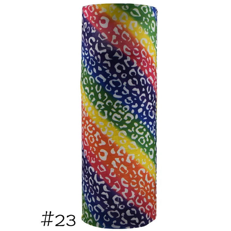 Men Women Windproof Headband Tube Bandana Headscarf Outdoor Cycling Mask Elastic Seamless Scarves Head Face Neck Sunshade Collar 23 One Size >8Y