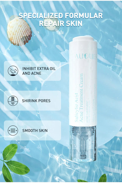 AUQUEST Acne Face Cream Salicylic Acid Oil Control Whitening Shrink Pores Beauty Health Korean Cosmetics Skin Care