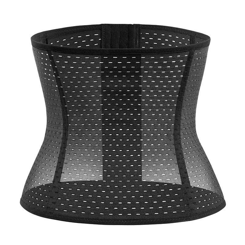 Waist Trainer Shapers Corset for Men Abdomen Reducer Slimming Belt Shapewear High Compression Modeling Strap Workout Girdle Faja black