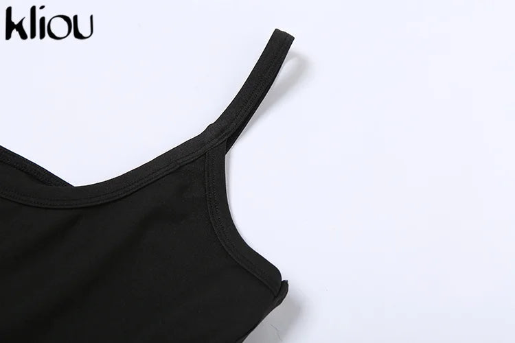 Kliou Shiny Silver Net Jumpsuit Women Fashion Patchwork Mesh Classic Style One Pieces Hipster Twinkle Sleeveless High Streetwear Badiee Stylez