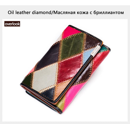 WESTAL Women's Wallet Female Wallet Genuine Leather Purse For Women Crocodile Pattern Design Luxury Brand Lady Clutch Female