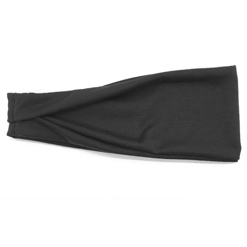 Women Headband Twist Cotton Sport Wide Turban Twisted Knotted Headwrap Girls Hairband Fashion Head Band Hair Accessories