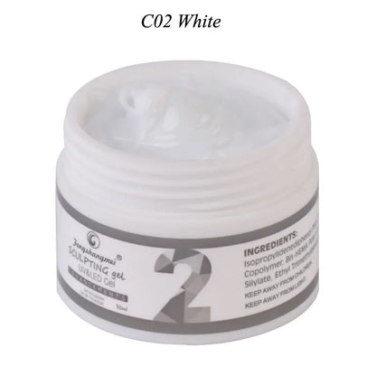 fengshangmei 15ml UV Gel For Nail Extensions Camoufalge Builder UV Gel Nail Polish Varnish 3D Thick Constructor Gel For Building USA-02