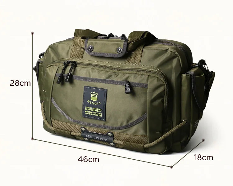 Ruil Men's Travel Bag organizers Oxford Cloth Bag Portable Waterproof Shoulder Leisure Bags folding luggage bag good quality