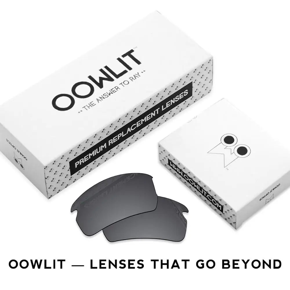 OOWLIT Anti-Scratch Replacement Lenses for-Oakley Trillbe X Etched Polarized Sunglasses