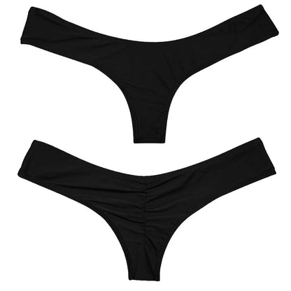 Bikinis Sexy Women Bikini Brazilian Cheeky Bottom Thong V Swimwear Swimsuit Panties Briefs 비키니 Bikini Bottom купальник ビキニ بيكين
