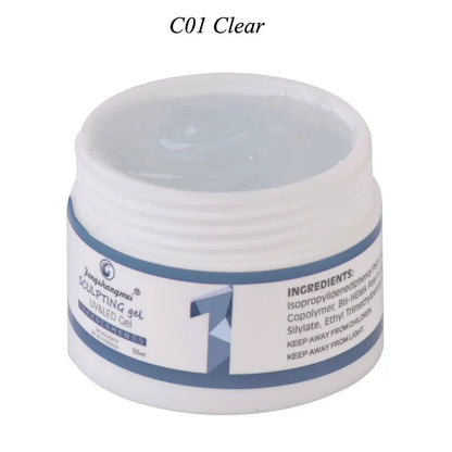 fengshangmei 15ml UV Gel For Nail Extensions Camoufalge Builder UV Gel Nail Polish Varnish 3D Thick Constructor Gel For Building USA-01