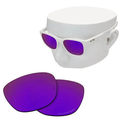 OOWLIT Anti-Scratch Replacement Lenses for-Oakley Trillbe X Etched Polarized Sunglasses Purple Mirror