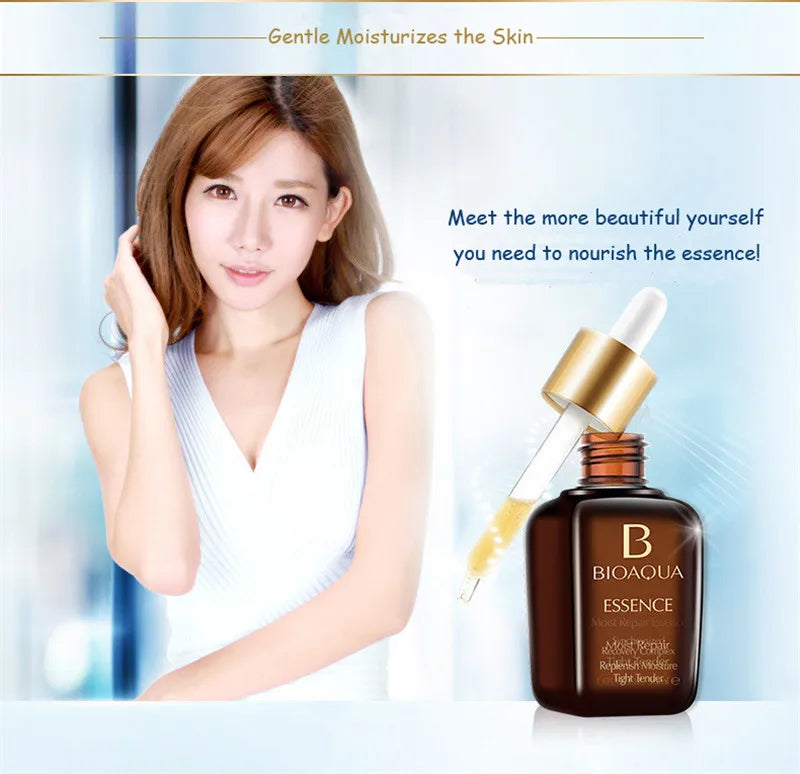 BIOAQUA Hyaluronic Acid Serum Liquid Moisturizing Day Cream Hydrating Firming Collagen Repair Essence Oil Skin Care