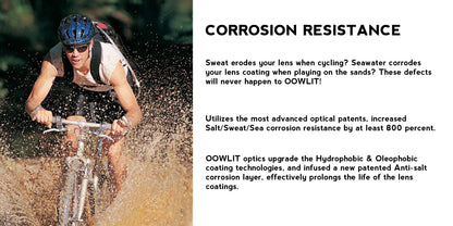 OOWLIT Anti-Scratch Replacement Lenses for-Oakley Trillbe X Etched Polarized Sunglasses