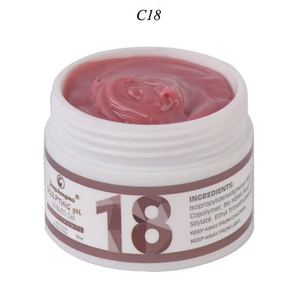 fengshangmei 15ml UV Gel For Nail Extensions Camoufalge Builder UV Gel Nail Polish Varnish 3D Thick Constructor Gel For Building USA-18