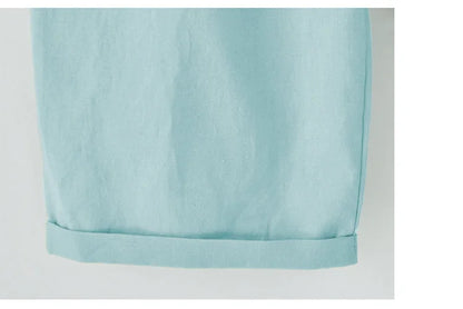 Summer Female Five Pants Thin Outer Wear Pants Women Slacks Casual Pants Harem Pants Beach Wear