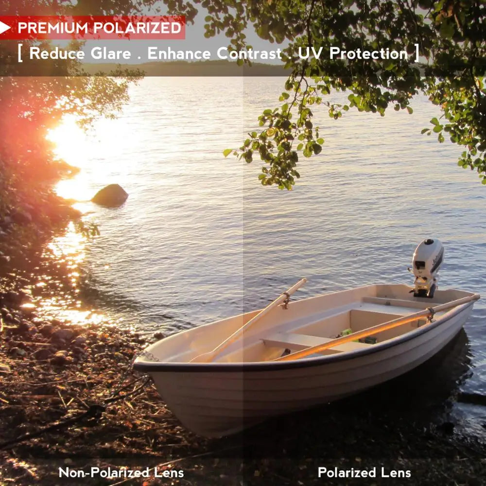 OOWLIT Anti-Scratch Replacement Lenses for-Oakley Trillbe X Etched Polarized Sunglasses