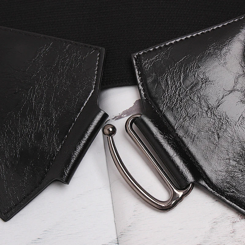 Plus Size Elastic Corset Belt Female Waist Wide Belts For Women Designer High Quality Stretch Cummerbunds Dress Waistband Badiee Stylez