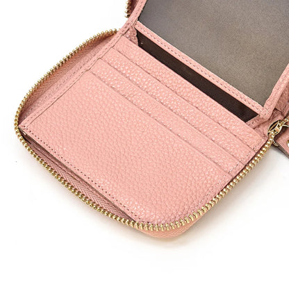 2023 New Short Wallet Men Women Vintage Fashion Card Holder Zipper Coin Purse Crazy Horse Leather Mens Slim Zipper Purse Wallet