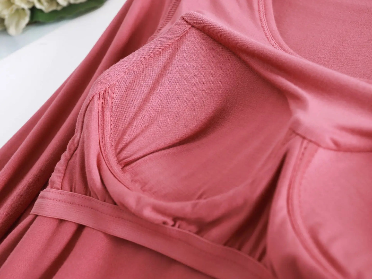 Pijama Feminino New Long Sleeve Trousers Set Modal Cotton Sleepwear Women Casual Bra Padded Winter Underwear Suit Female