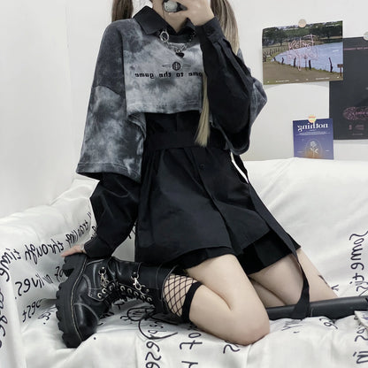 harajuku loose tops women sweatshirts gothic loose streetwear hoodies kawaii hoodie and shirts fashion clothes