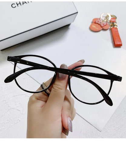 New arrival Computer Glasses Frame Women Men Anti Blue Light Round Eyewear Blocking Glasses Optical Spectacle Eyeglass Badiee Stylez