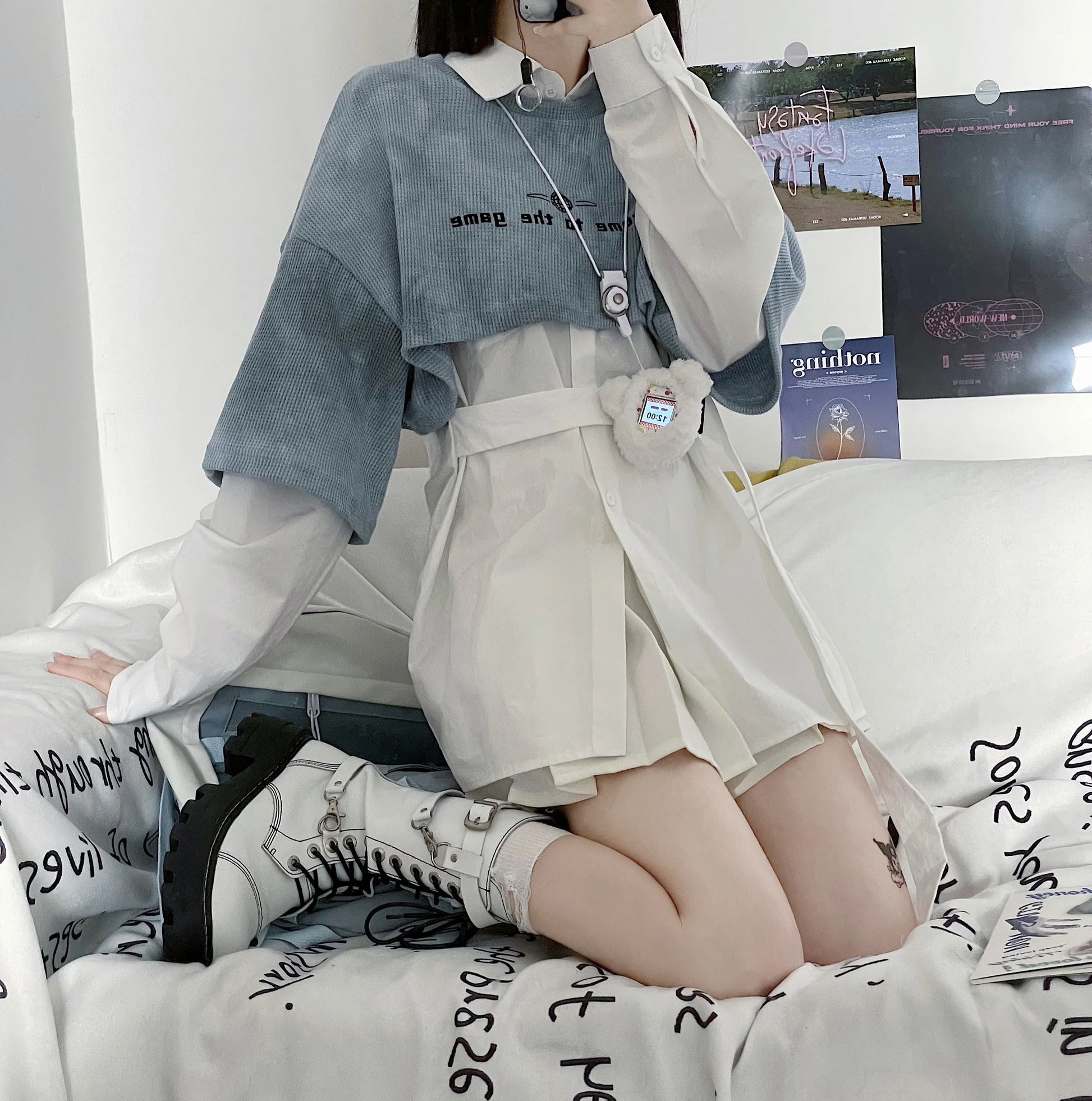 harajuku loose tops women sweatshirts gothic loose streetwear hoodies kawaii hoodie and shirts fashion clothes