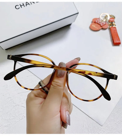 New arrival Computer Glasses Frame Women Men Anti Blue Light Round Eyewear Blocking Glasses Optical Spectacle Eyeglass Badiee Stylez