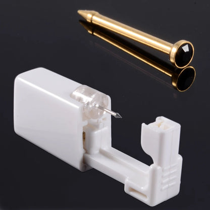 1 Unit Disposable Safe Sterile Piercing Unit For Gem Nose Studs Piercing Gun Piercer Tool Machine Kit Earring Studs Body Jewelry 18-213