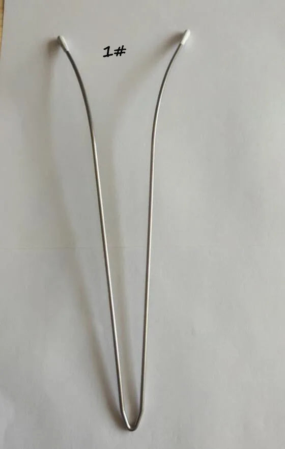 Wholesale High Quality Large Size V Shape Steel Ring Wedding Dress Swimwear Evening Dress Bra Accessory Underwear Steel Ring