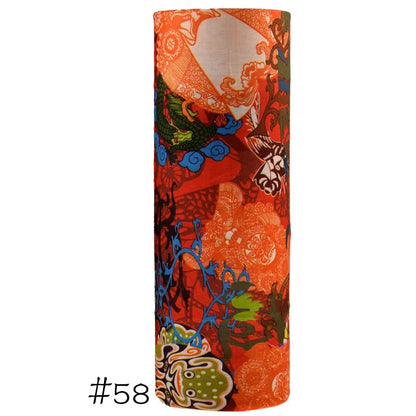 Men Women Windproof Headband Tube Bandana Headscarf Outdoor Cycling Mask Elastic Seamless Scarves Head Face Neck Sunshade Collar 58 One Size >8Y