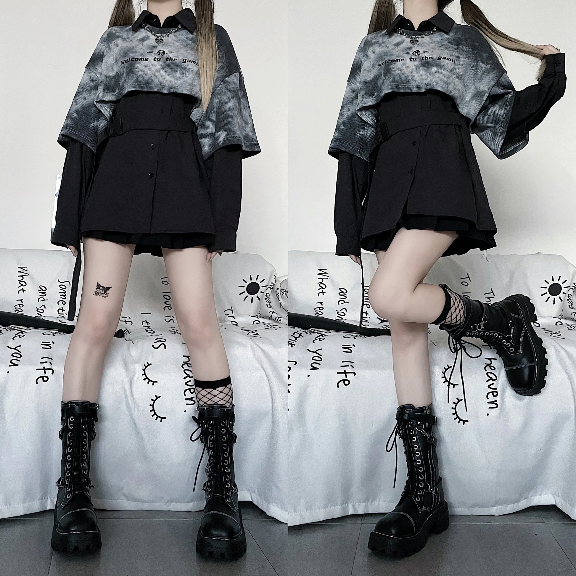 harajuku loose tops women sweatshirts gothic loose streetwear hoodies kawaii hoodie and shirts fashion clothes