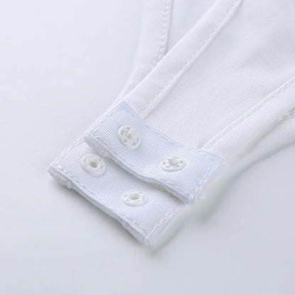 Casual Basic Black White Bodysuit Women Summer Short Sleeve Woman Body Top Cotton Bodycon Jumpsuit Romper Ladies