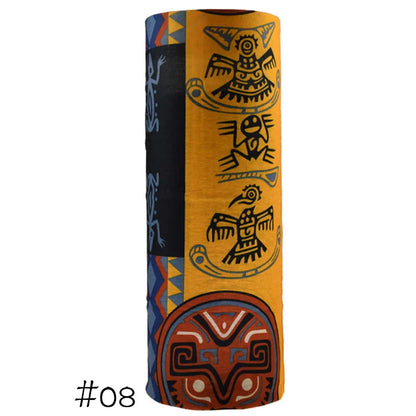 Men Women Windproof Headband Tube Bandana Headscarf Outdoor Cycling Mask Elastic Seamless Scarves Head Face Neck Sunshade Collar 08 One Size >8Y