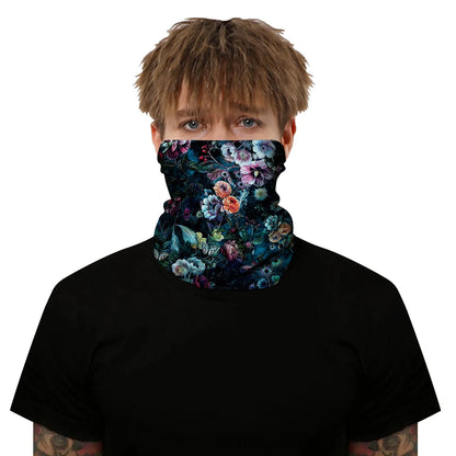Women and men Fashionable digital print outdoor cycling neck gaiter and mask multi-functional magic headband and magic scarf