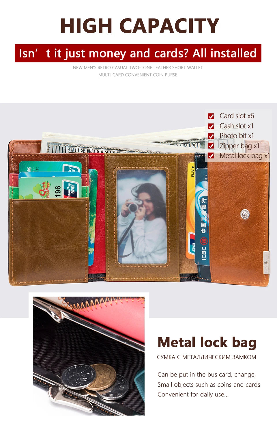 WESTAL Women's Wallet Female Wallet Genuine Leather Purse For Women Crocodile Pattern Design Luxury Brand Lady Clutch Female