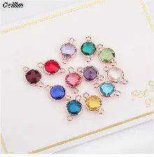 New In Earrings Dried Flower Crystal Dangle Hoop Earrings For Women Stainless Steel Diycharm Long Earring Cute Jewelry Wholesale